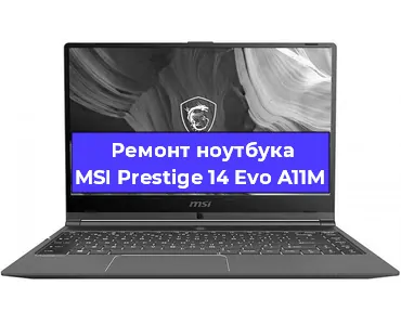 Замена процессора на ноутбуке MSI Prestige 14 Evo A11M в Москве